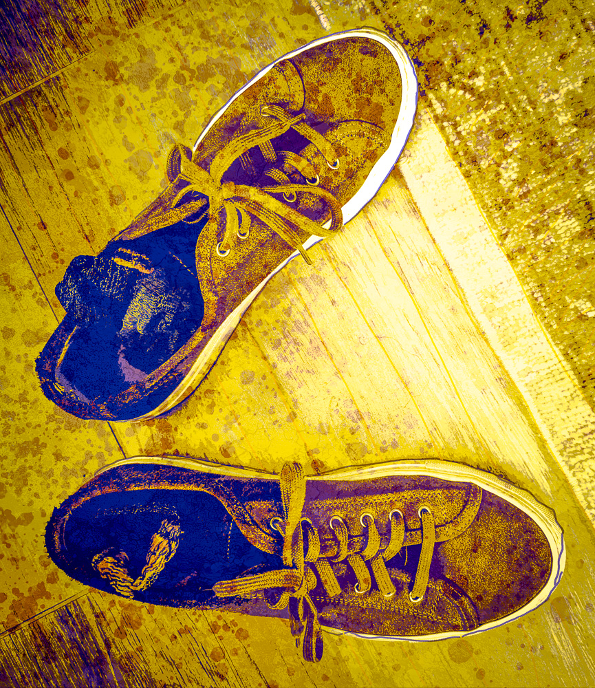 Shoes in the Living Room