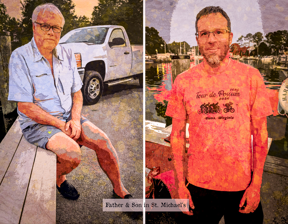 Father & Son in St. Michael's